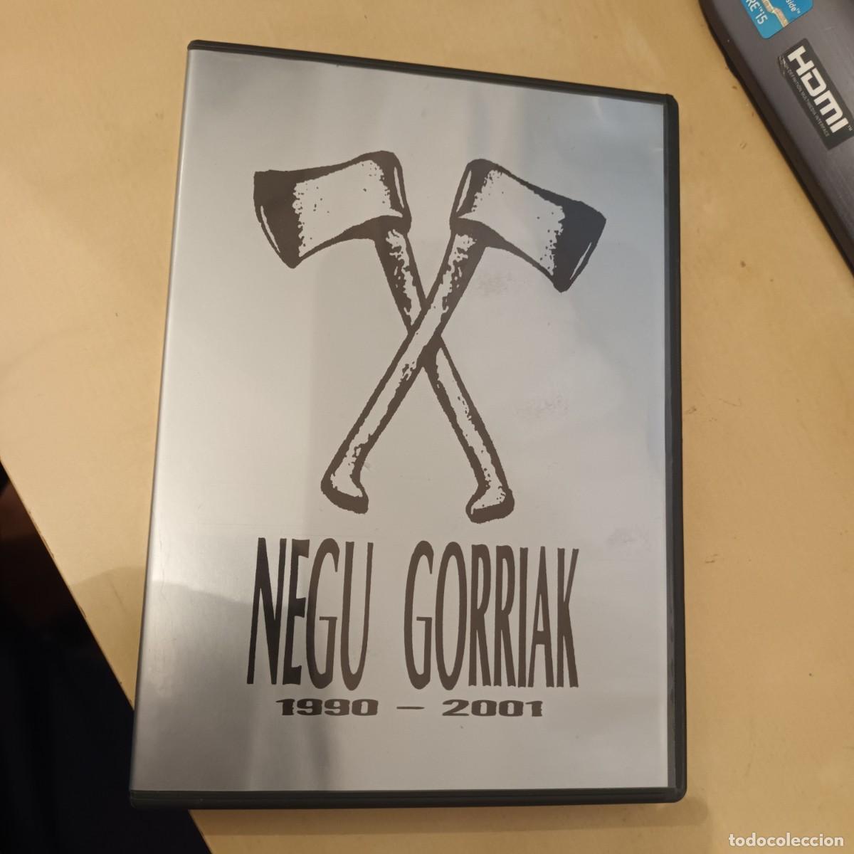 CDs de m&uacute;sica: Negu Gorriak , 1990-2001 , CD+DVD 2005 Spain .Impecable. Punk Harcore Nacional
