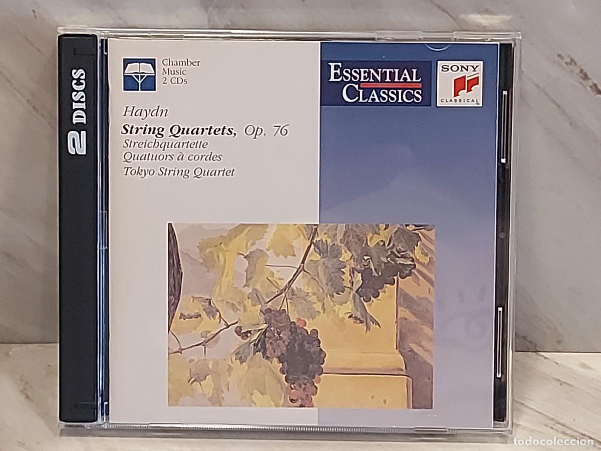 CD de M&uacute;sica: HAYDN | STRING QUARTETS OP. 76 | TOKYO STRING QUARTET | 2 CD | SONY CLASSICAL 1994