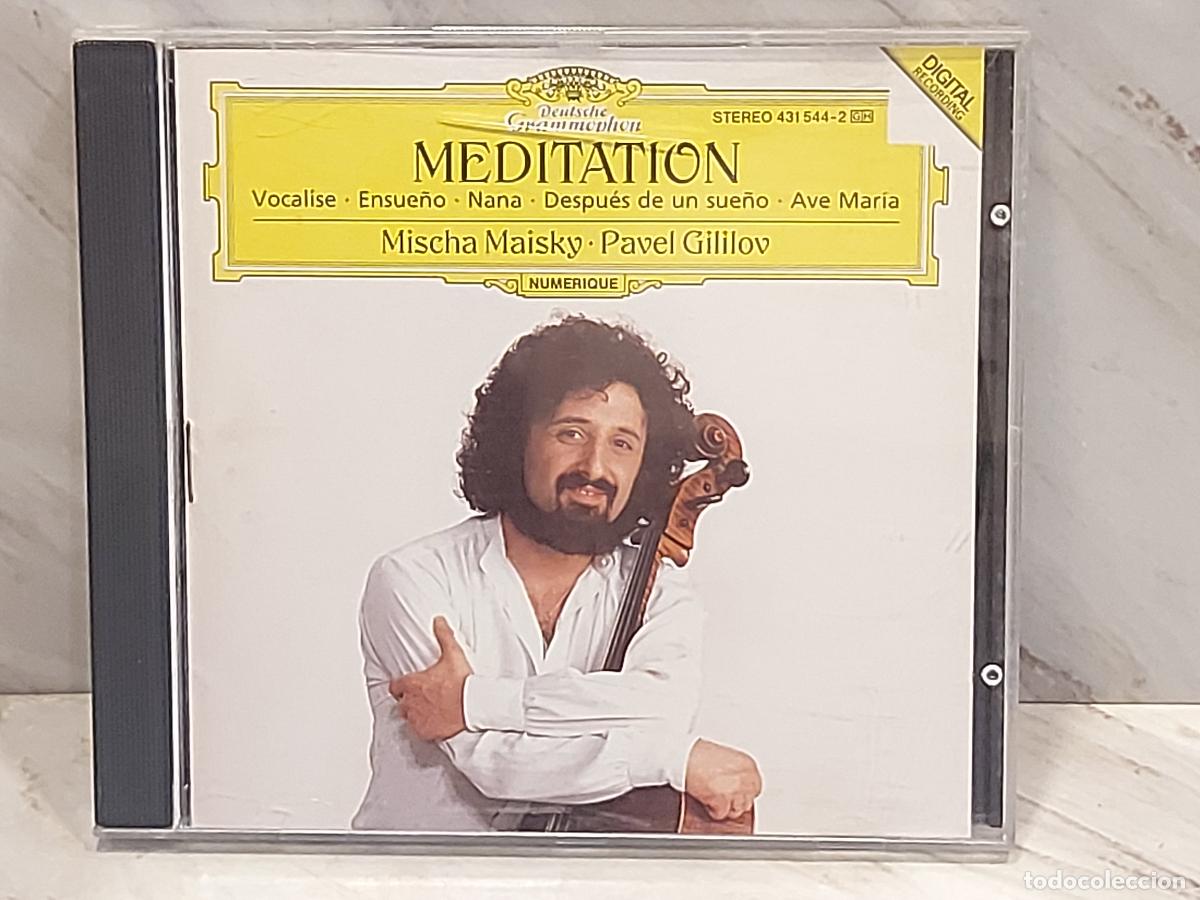 CDs de m&uacute;sica: MISCHA MAISKY | MEDITATION | PAVEL GILILOV | VIOLONCHELO Y PIANO | DEUTSCHE GRAMMOPHON