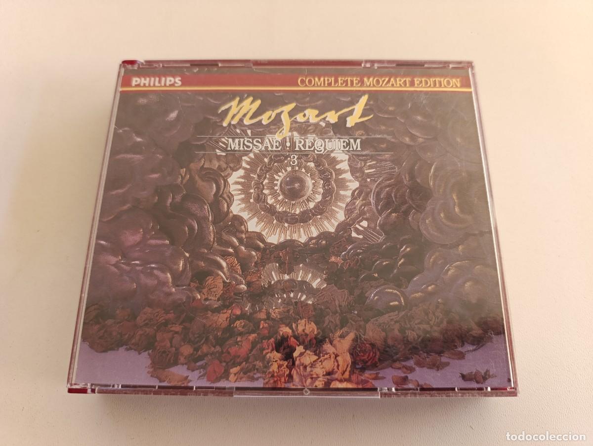 CDs de m&uacute;sica: MOZART 'Vol. 3 Missae - Requiem' 2x CD Incompleto falta un CD, el del Requiem 1991