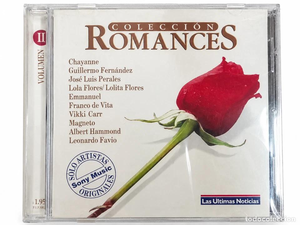 CDs de m&uacute;sica: CD Colecci&oacute;n Romances Vol. I 1998 Recopilacion Chayanne Magneto Perales Sony Music