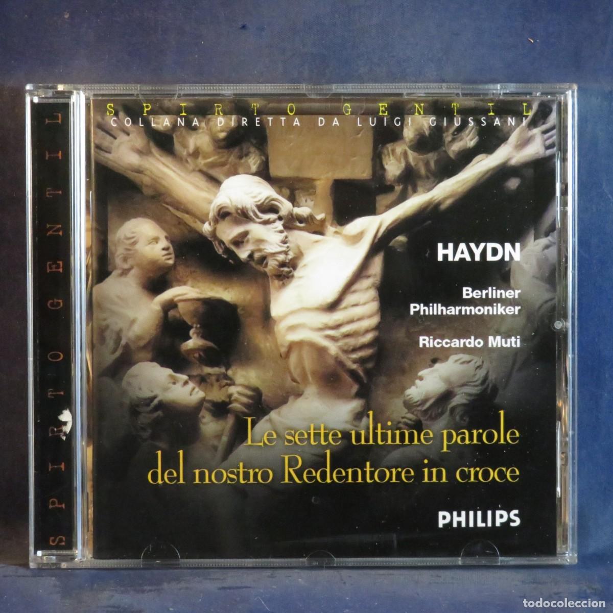 CDs de m&uacute;sica: HAYDN, BERLINER PHILHARMONIKER, MUTI &ndash; LE SETTE ULTIME PAROLE DEL NOSTRO REDENTORE IN CROCE - DVD