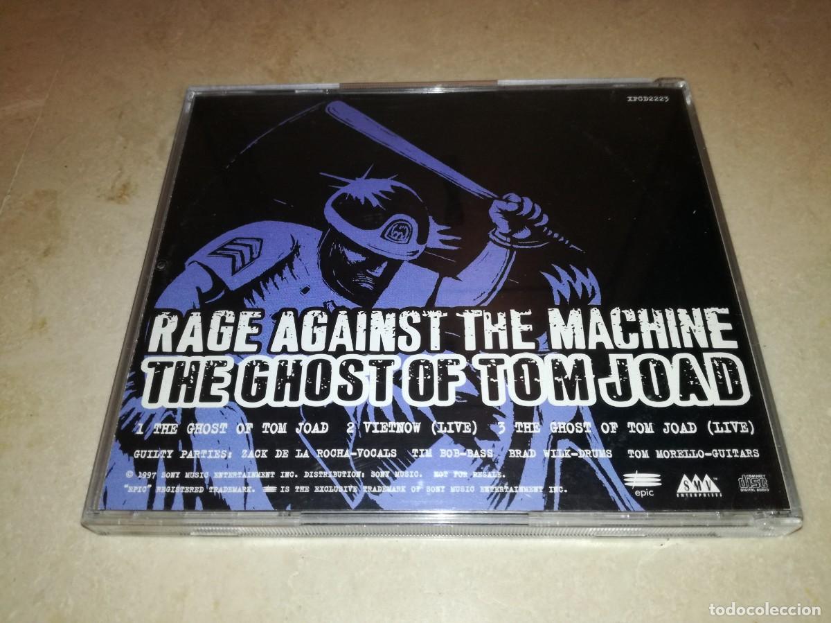 CDs de m&uacute;sica: RAGE AGAINST THE MACHINE-THE GHOST OF TOM JOAD-CD - Foto 2