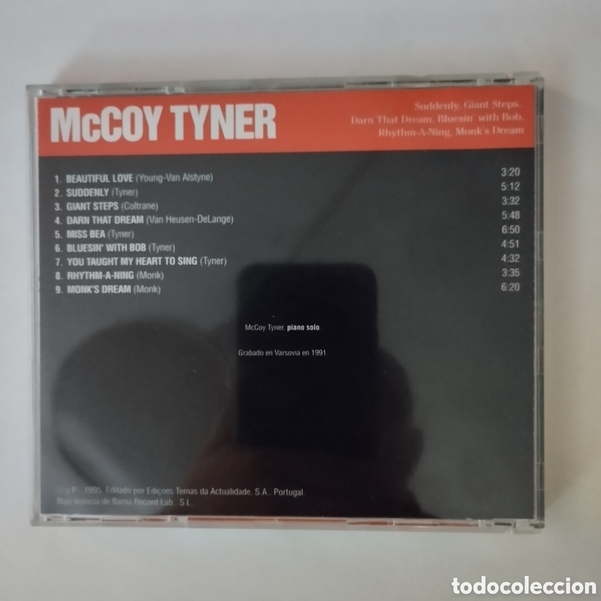 CDs de m&uacute;sica: CD McCoy Tyner (Piano) - Maestro Del Jazz. - Foto 2