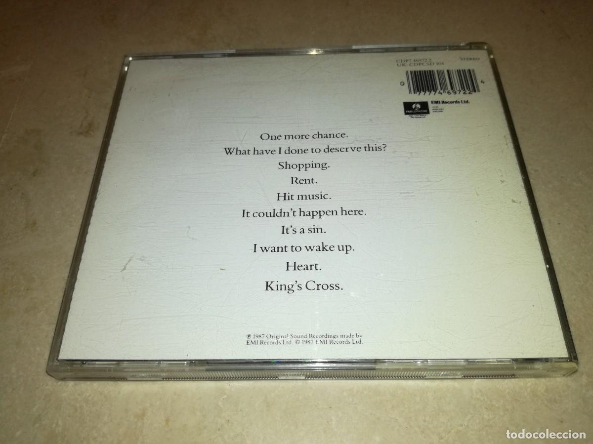 CDs de m&uacute;sica: PET SHOP BOYS-ACTUALLY-CD - Foto 2