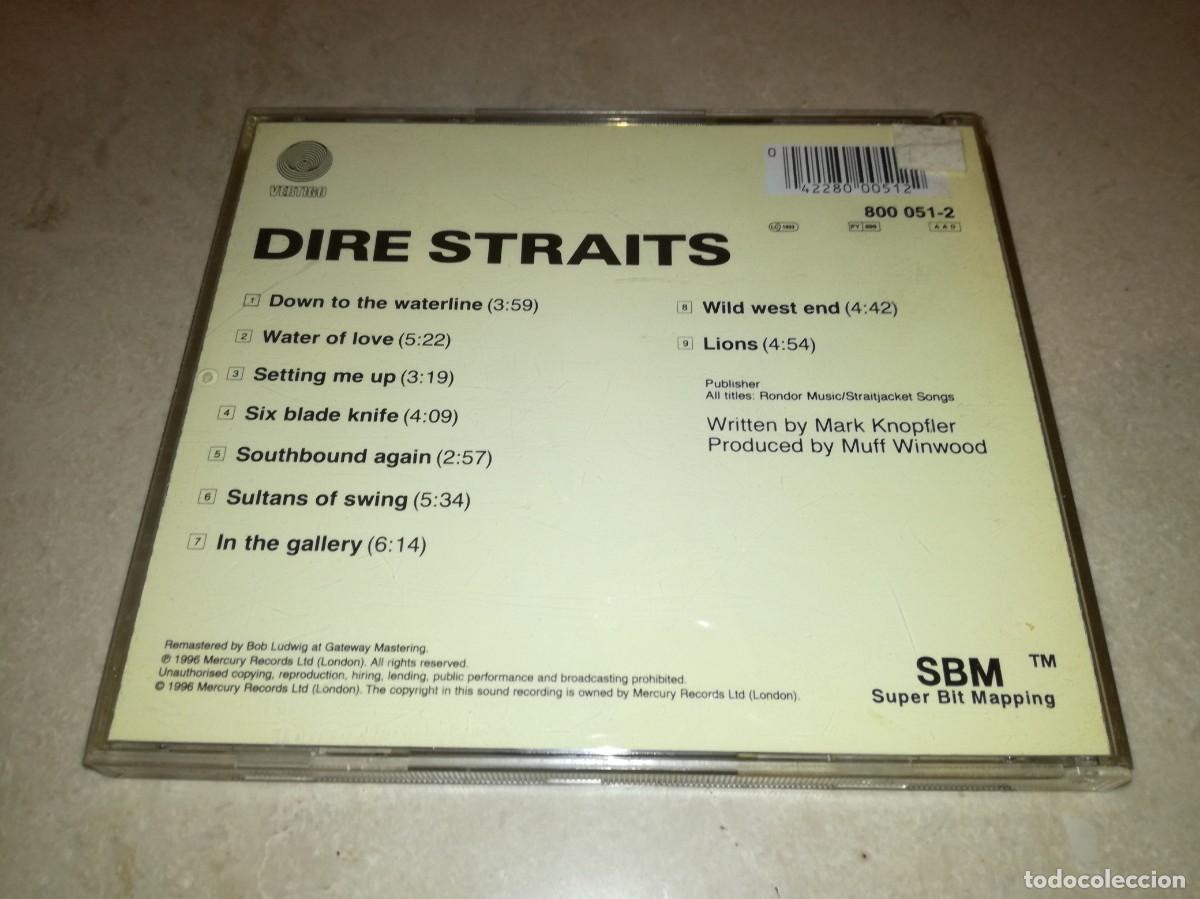 CDs de m&uacute;sica: DIRE STRAITS-SU PRIMER DISCO-CD REMASTERIZADO - Foto 2
