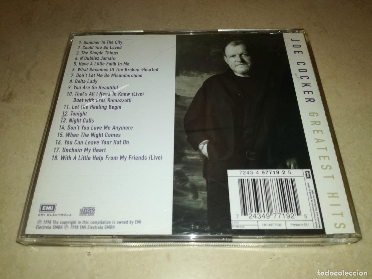 CDs de m&uacute;sica: JOE COCKER-GREATEST HITS-CD - Foto 2