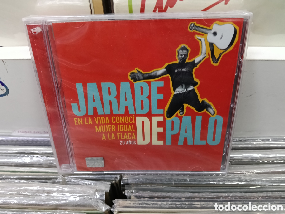 CDs de m&uacute;sica: Jarabe de palo en la vida conoc&iacute; 20 a&ntilde;os CD precintado M&eacute;xico 2017