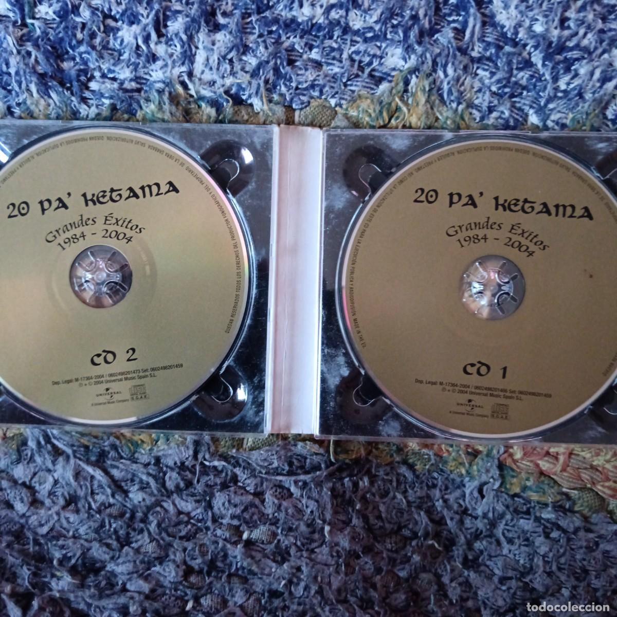 CDs de m&uacute;sica: 20 pa Ketama (Grandes &eacute;xitos) - Foto 3