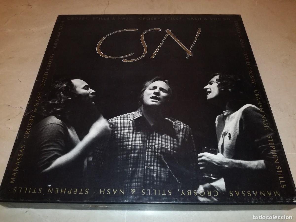 CDs de m&uacute;sica: BOX SET CON 4 CDs + LIBRETO DE CROSBY, STILLS & NASH-CSN-