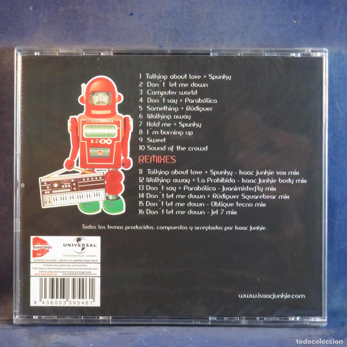 CDs de m&uacute;sica: ISAAC JUNKIE &ndash; TALKING ABOUT LOVE - CD - Foto 2