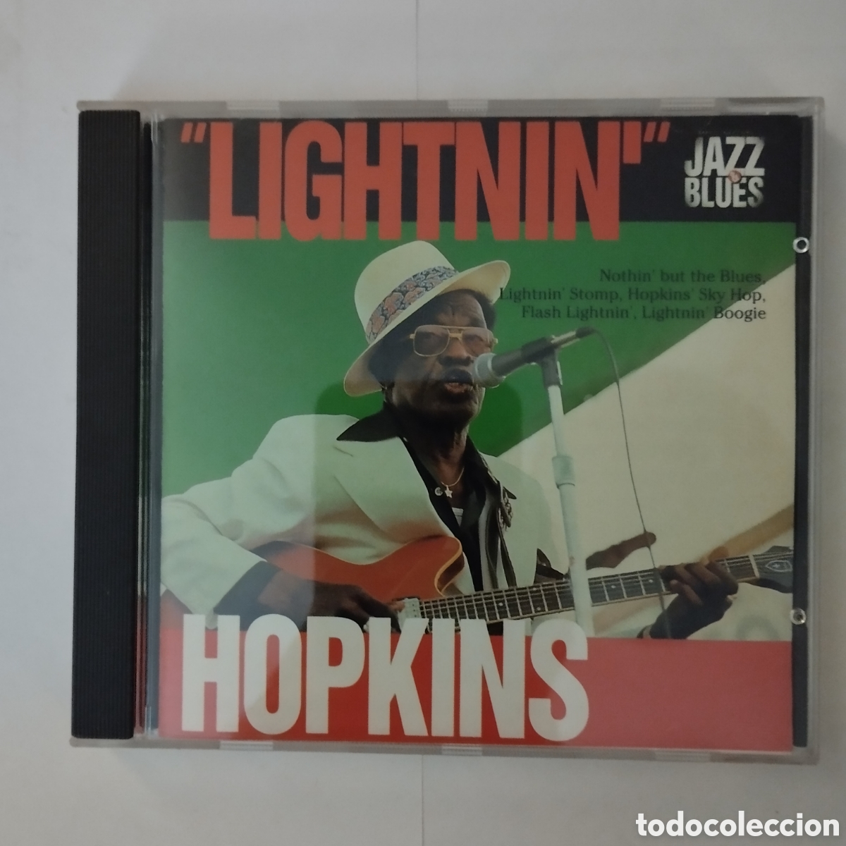 CDs de m&uacute;sica: CD Lightnin Hopkins (Guitarra) - Maestro Del Blues.