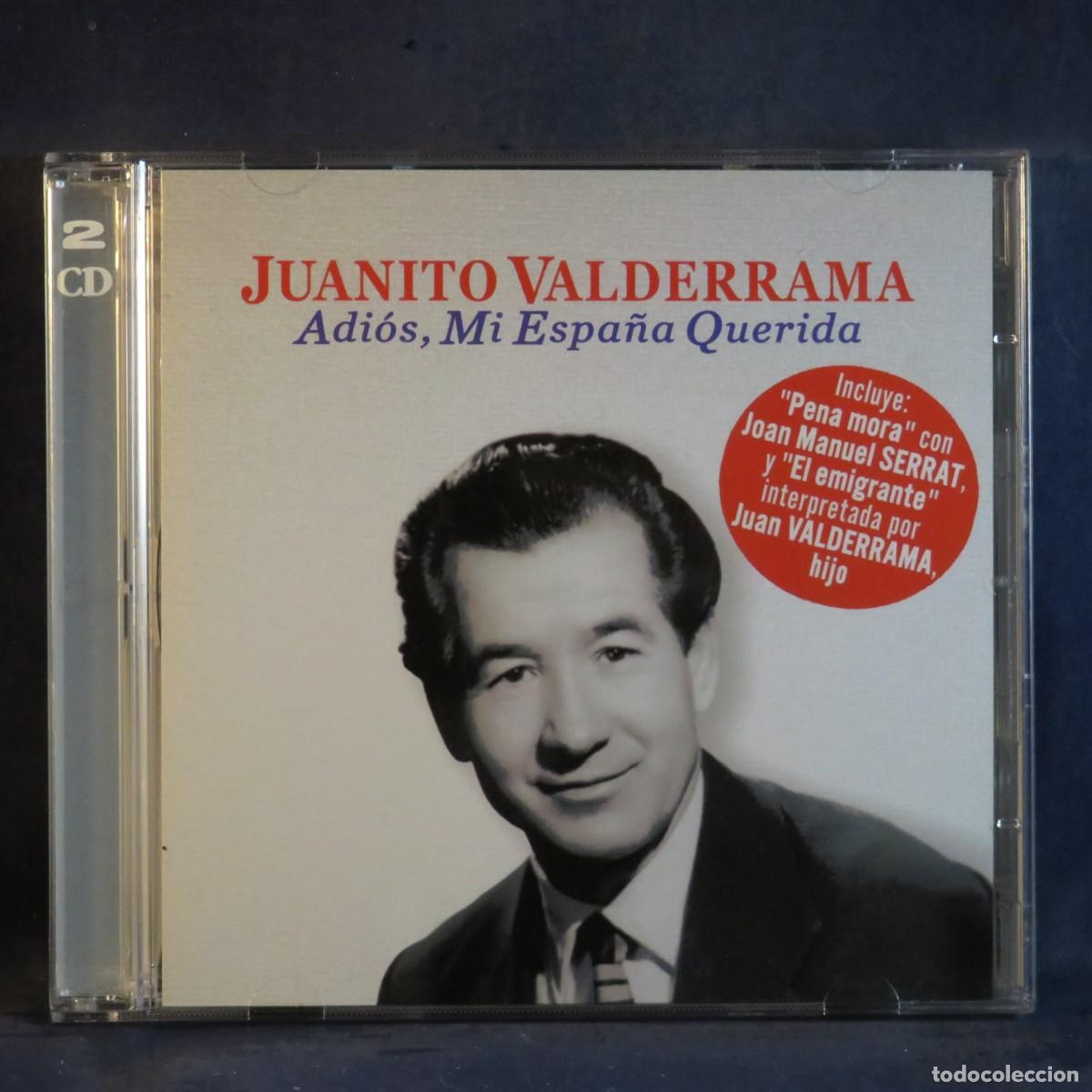 CDs de m&uacute;sica: JUANITO VALDERRAMA - ADI&Oacute;S, MI ESPA&Ntilde;A QUERIDA - 2 CD