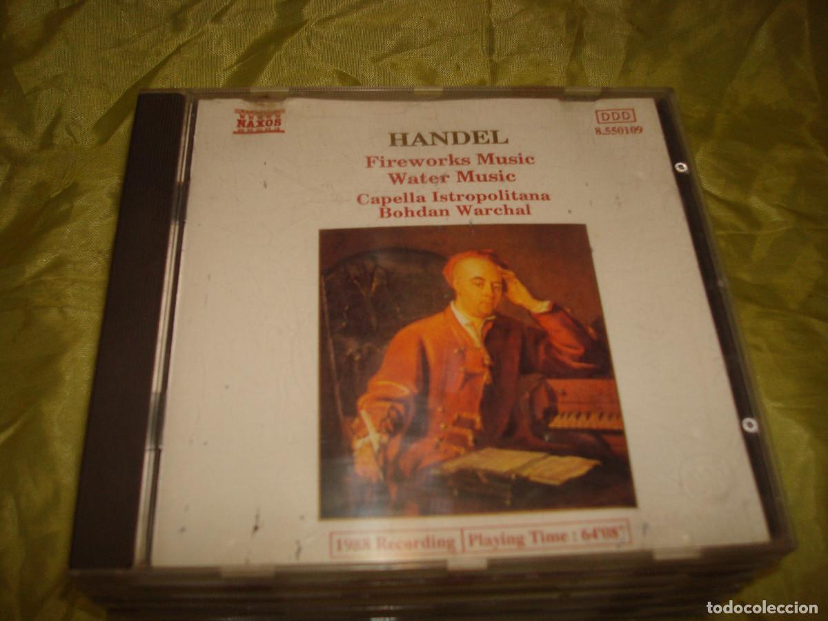 CDs de m&uacute;sica: HANDEL. FIREWORKS MUSIC...NAXOS. CD