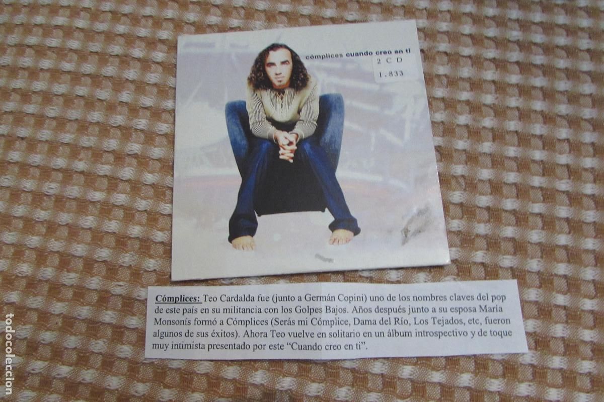 CDs de m&uacute;sica: Complices &ndash; Cuando Creo En Ti CD SINGLE CADENA 100