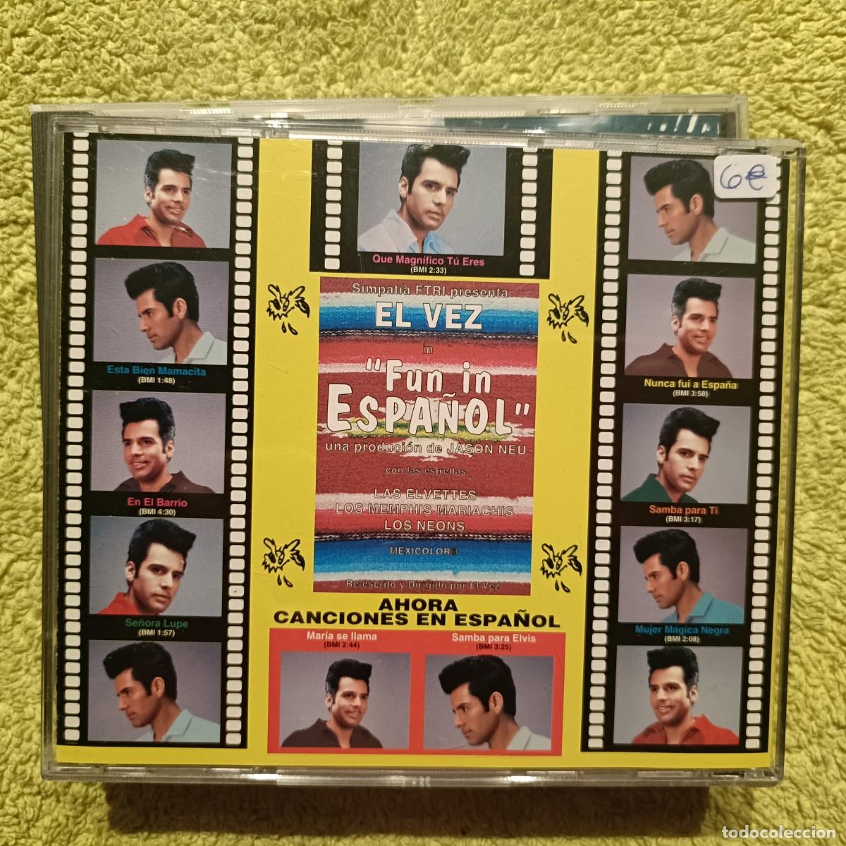 CDs de m&uacute;sica: El Vez - Fun In Espa&ntilde;ol - CD. - Foto 2