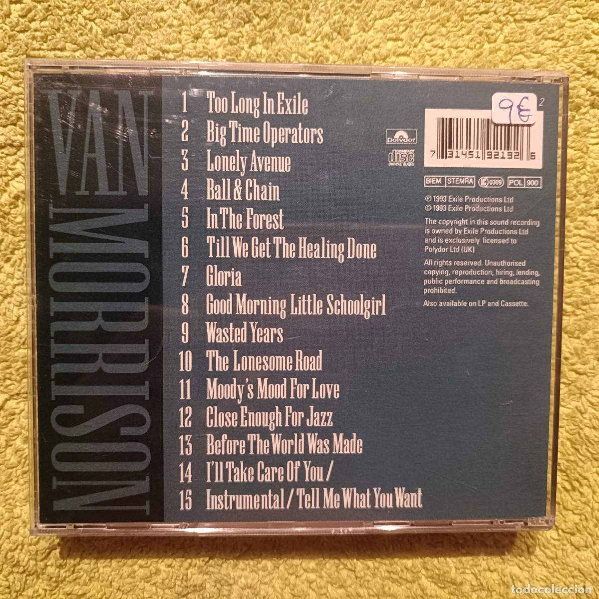 CDs de m&uacute;sica: Van Morrison - Too Long In Exile - CD. - Foto 2