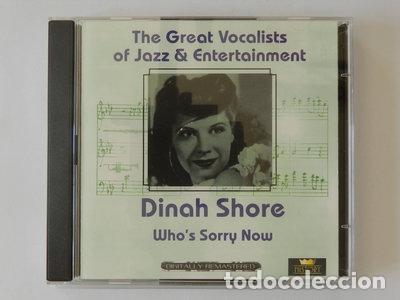 CDs de m&uacute;sica: Who's Sorry Now- 4011222030450