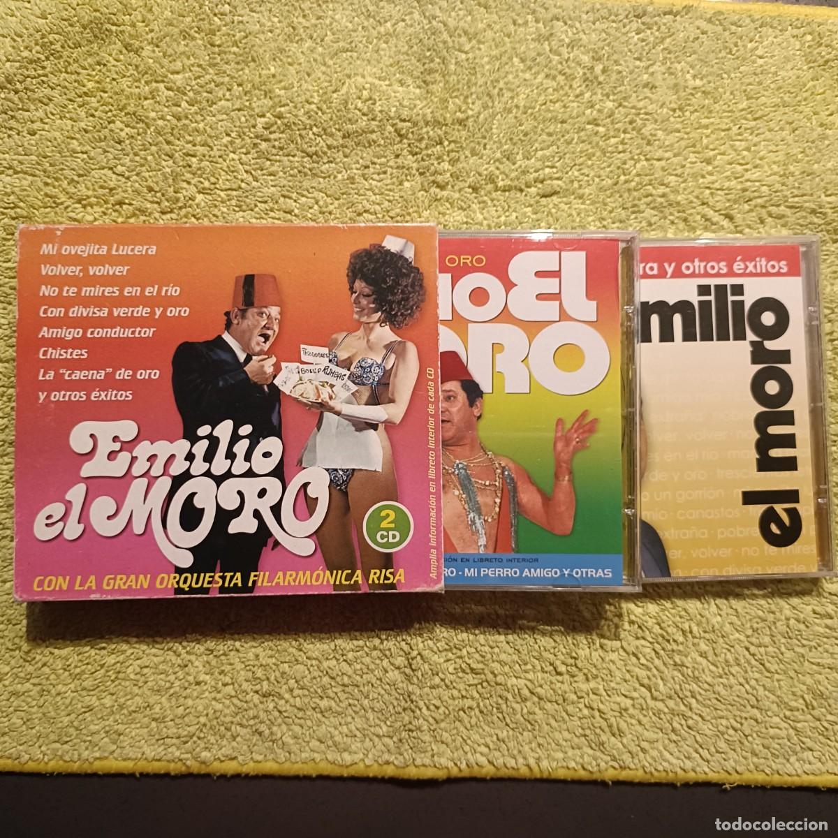 CDs de m&uacute;sica: Emilio El Moro con la Gran Orquesta Filarm&oacute;nica Risa - Doble CD. - Foto 2