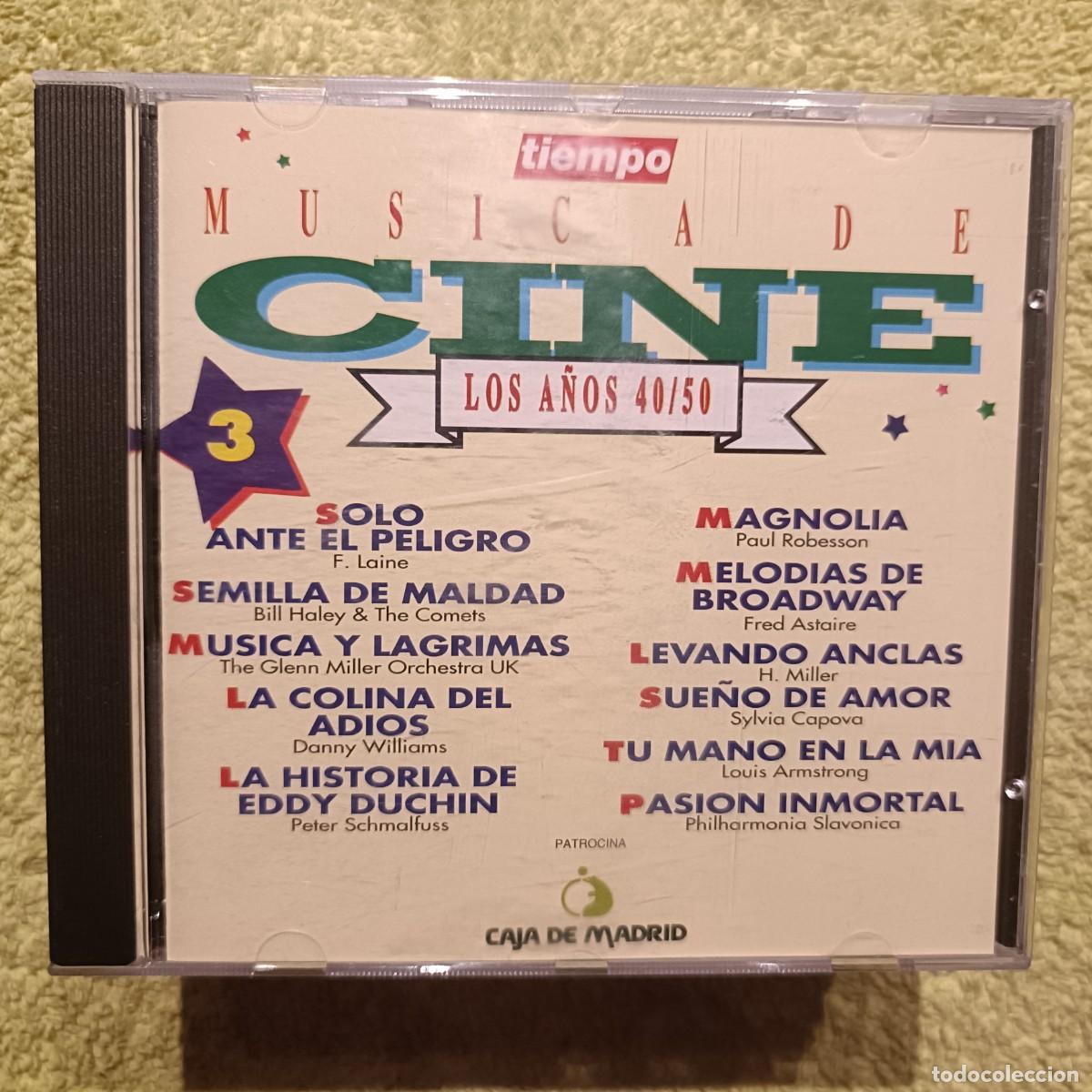 CDs de m&uacute;sica: M&uacute;sica de Cine, Los A&ntilde;os 40/50 - CD.