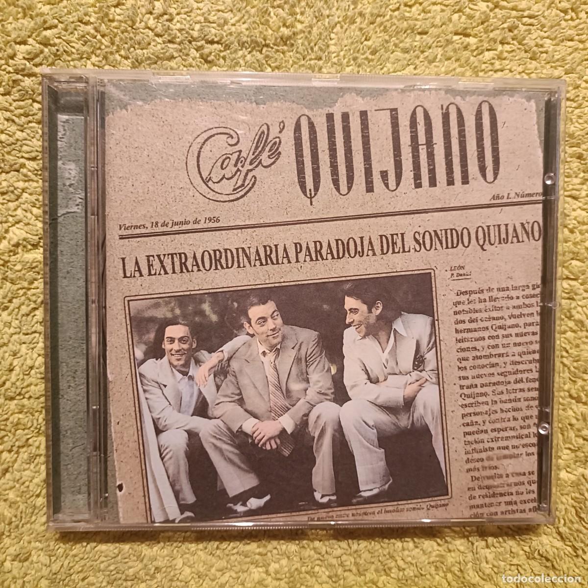 CDs de m&uacute;sica: Caf&eacute; Quijano - La Extraordinaria paradoja del sonido Quijano - CD.