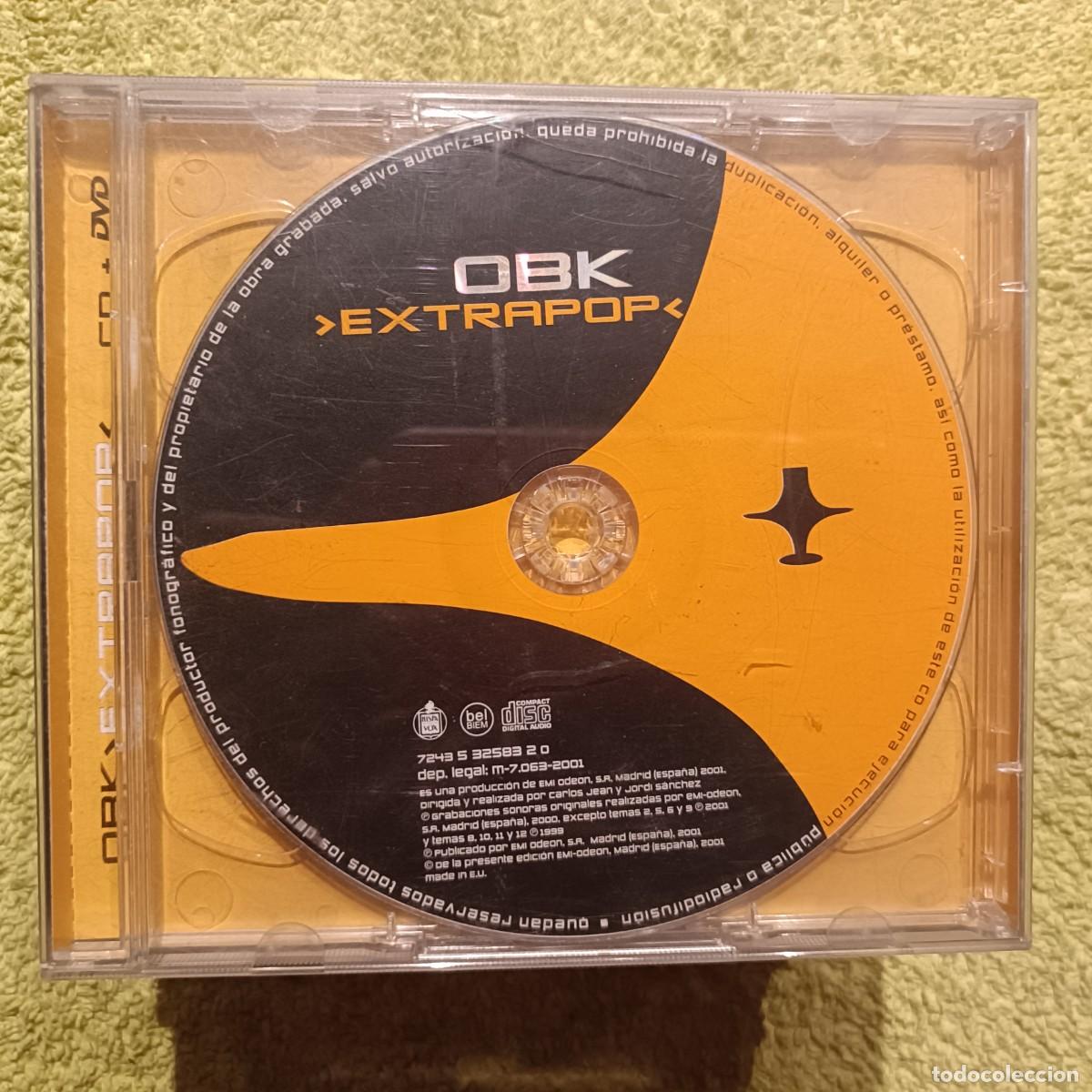 CDs de m&uacute;sica: OBK - Extrapop - CD. + DVD.