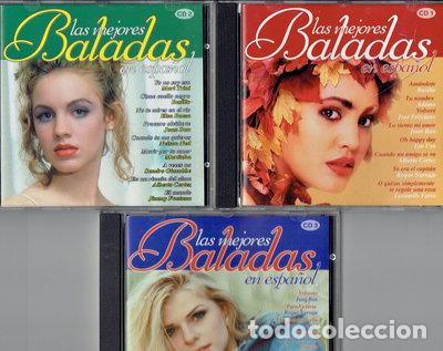 CDs de m&uacute;sica: Las Mejores Baladas En Espa&ntilde;ol- 8423646326013