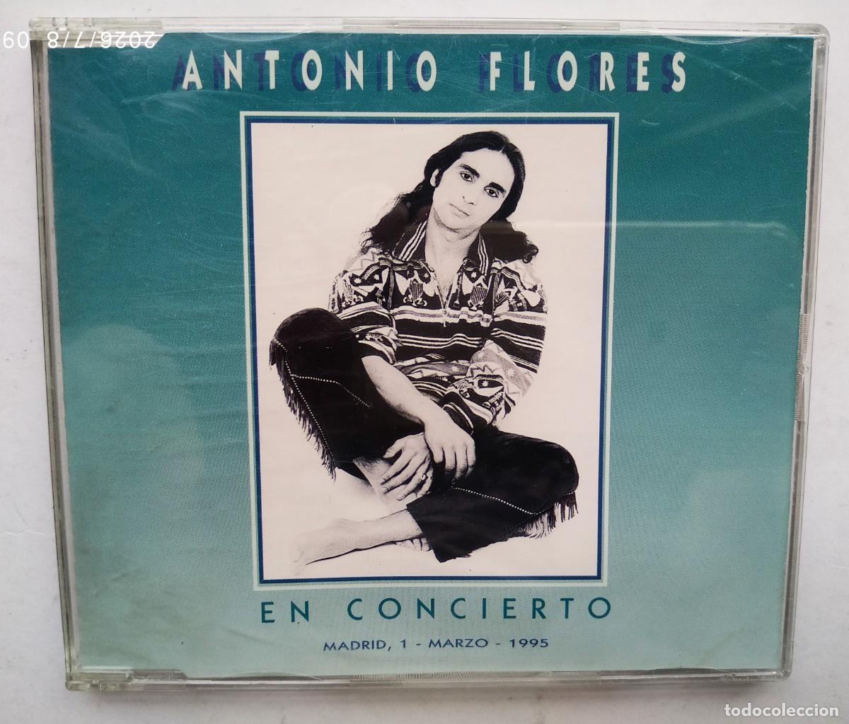 CDs de m&uacute;sica: ANTONIO FLORES - EN CONCIERTO - CD&acute;s.
