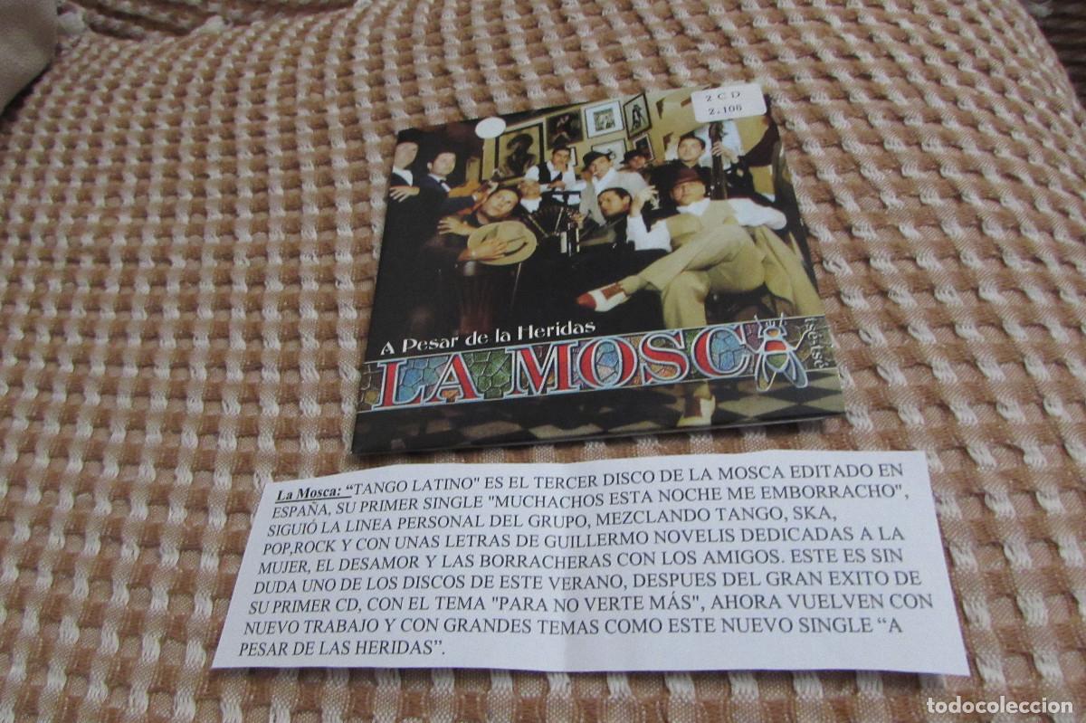 CDs de m&uacute;sica: LA MOSCA / A PESAR DE LAS HERIDAS CD SINGLE CADENA 100