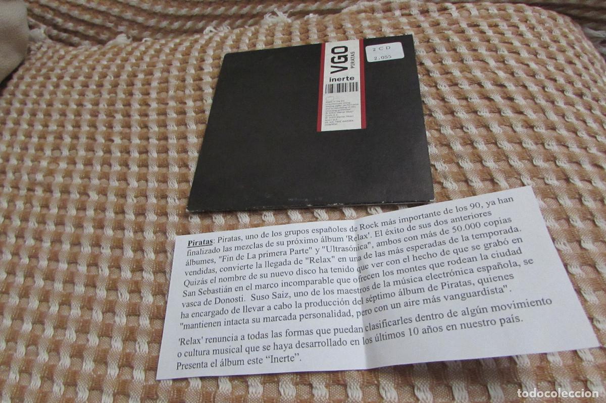 CDs de m&uacute;sica: PIRATAS INERTE CD SINGLE CADENA 100