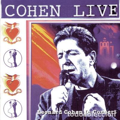 CDs de m&uacute;sica: Cohen Live- 0074648018826