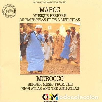 CDs de m&uacute;sica: Maroc: Musique berb&egrave;re du Haut-Atlas et de l'Anti-Atlas- 3149025062321