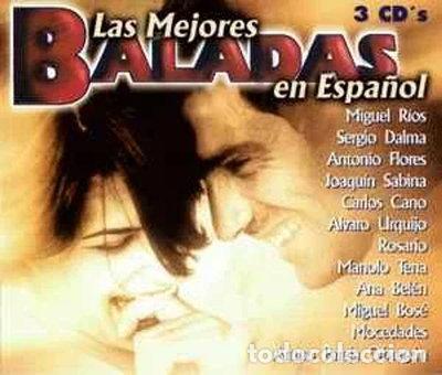 CDs de m&uacute;sica: Las Mejores Baladas en Espa&ntilde;ol- 8423646326037