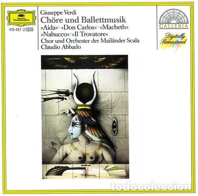 CDs de m&uacute;sica: Ch&ouml;re und Ballettmusik- 0028941948724