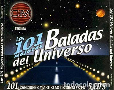 CDs de m&uacute;sica: Las 101 Mejores Baladas Del Universo- 0095483918720
