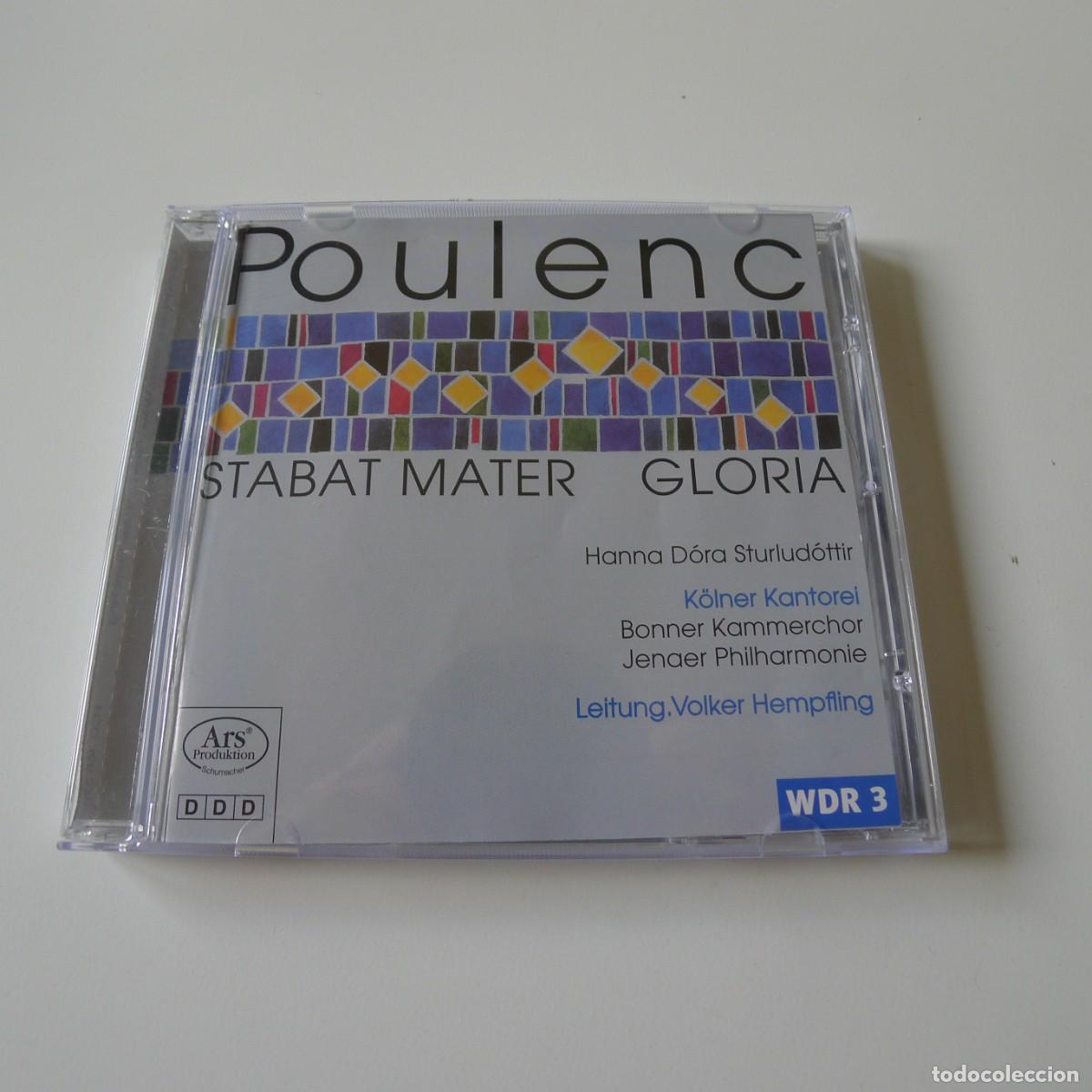 CDs de m&uacute;sica: Poulenc &ndash; K&ouml;lner Kantorei, Volker Hempfling &ndash; Stabat Mater / Gloria CD
