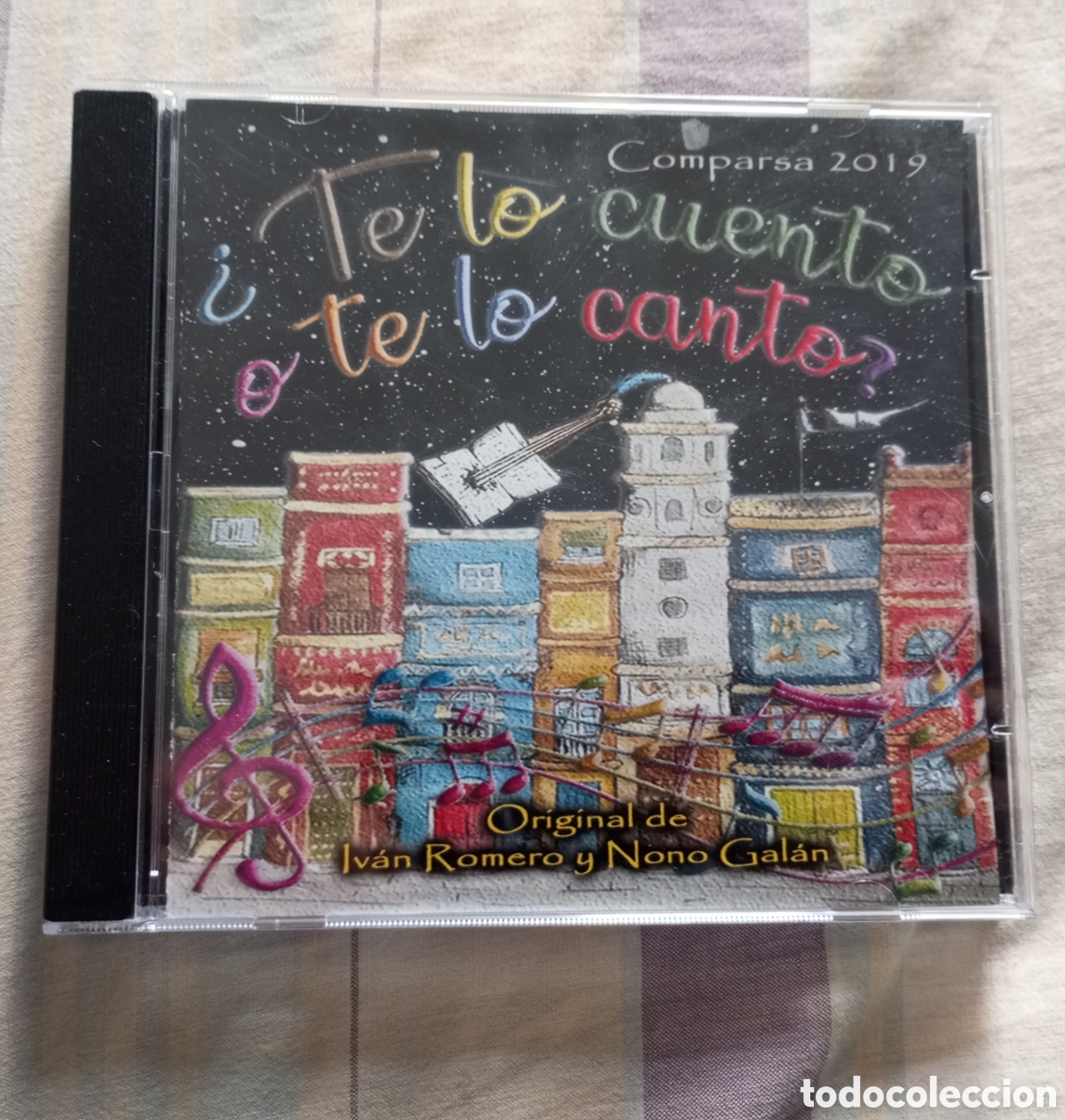 CDs de m&uacute;sica: Carnaval de C&aacute;diz CD comparsa&iquest; Te lo cuento o te lo canto? 2019