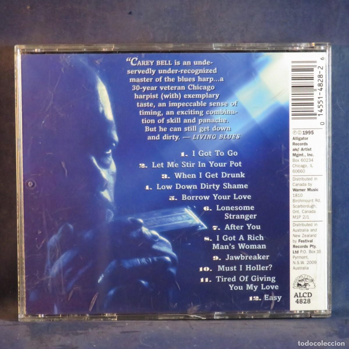 CDs de m&uacute;sica: CAREY BELL &ndash; DEEP DOWN - CD - Foto 2