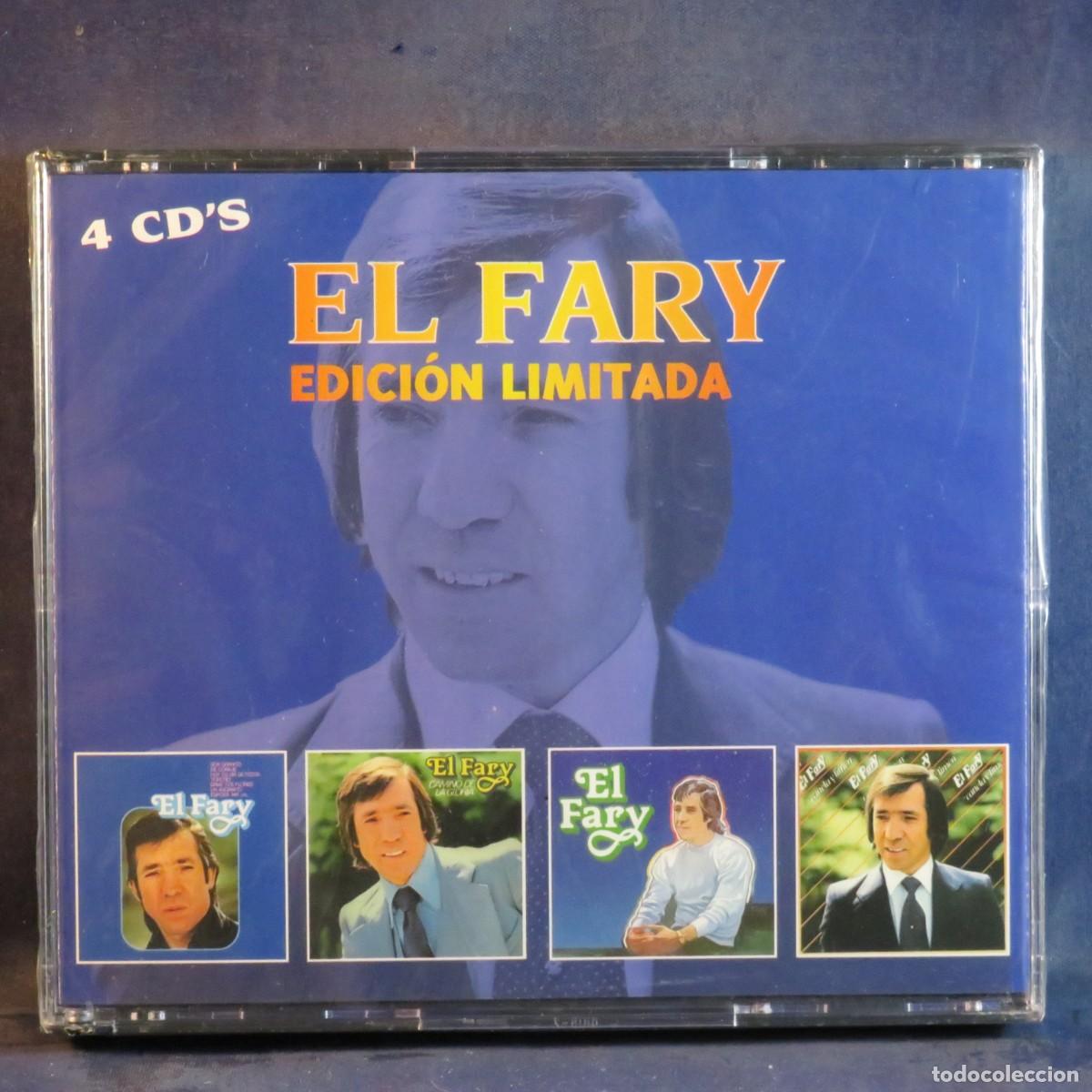 CDs de m&uacute;sica: EL FARY - EDICI&Oacute;N LIMITADA (EL FARY 77', EL FARY 79', CAMINO DE LA GLORIA, CANELA Y LIM&Oacute;N) - 4 CD