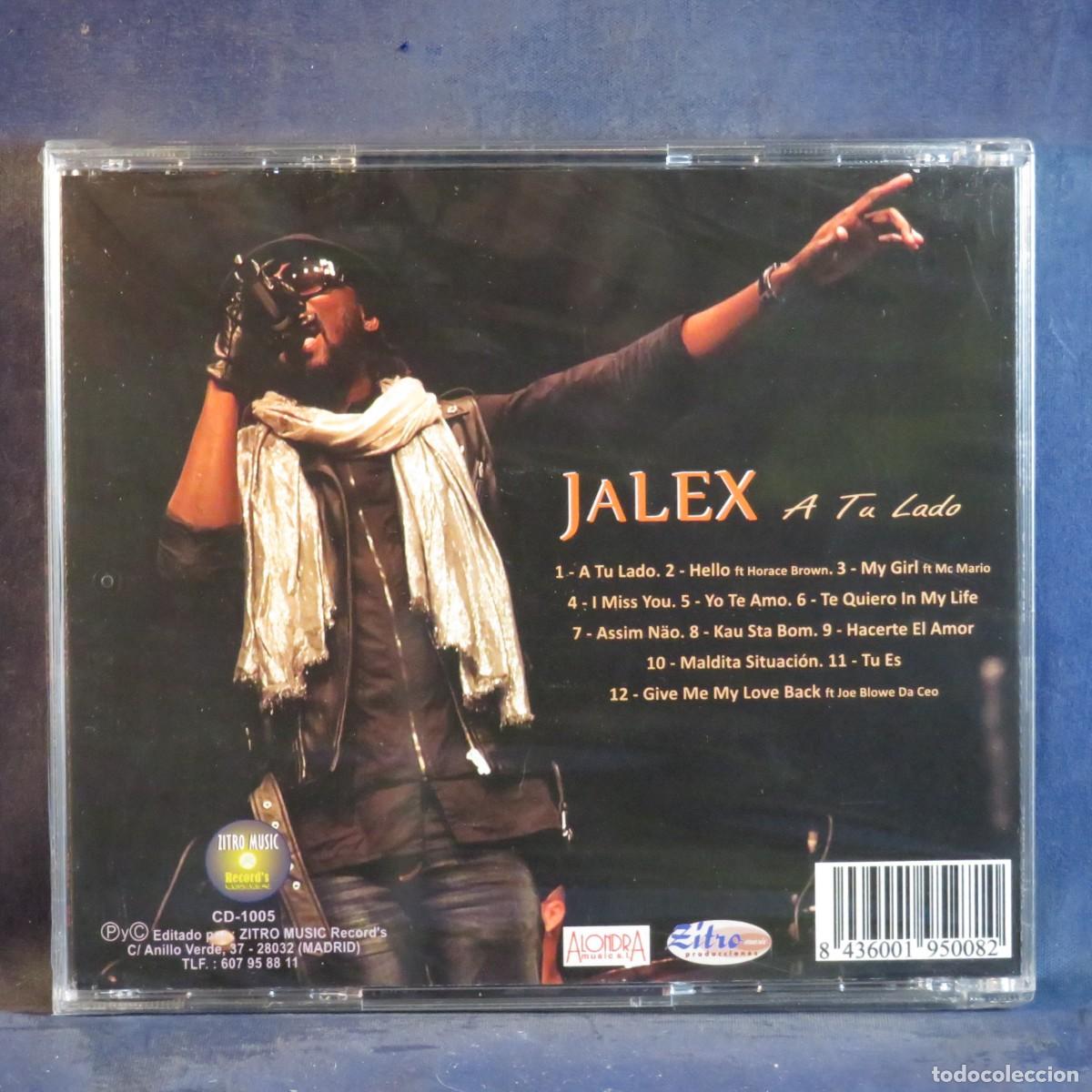 CDs de m&uacute;sica: JALEX - A TU LADO - CD - Foto 2