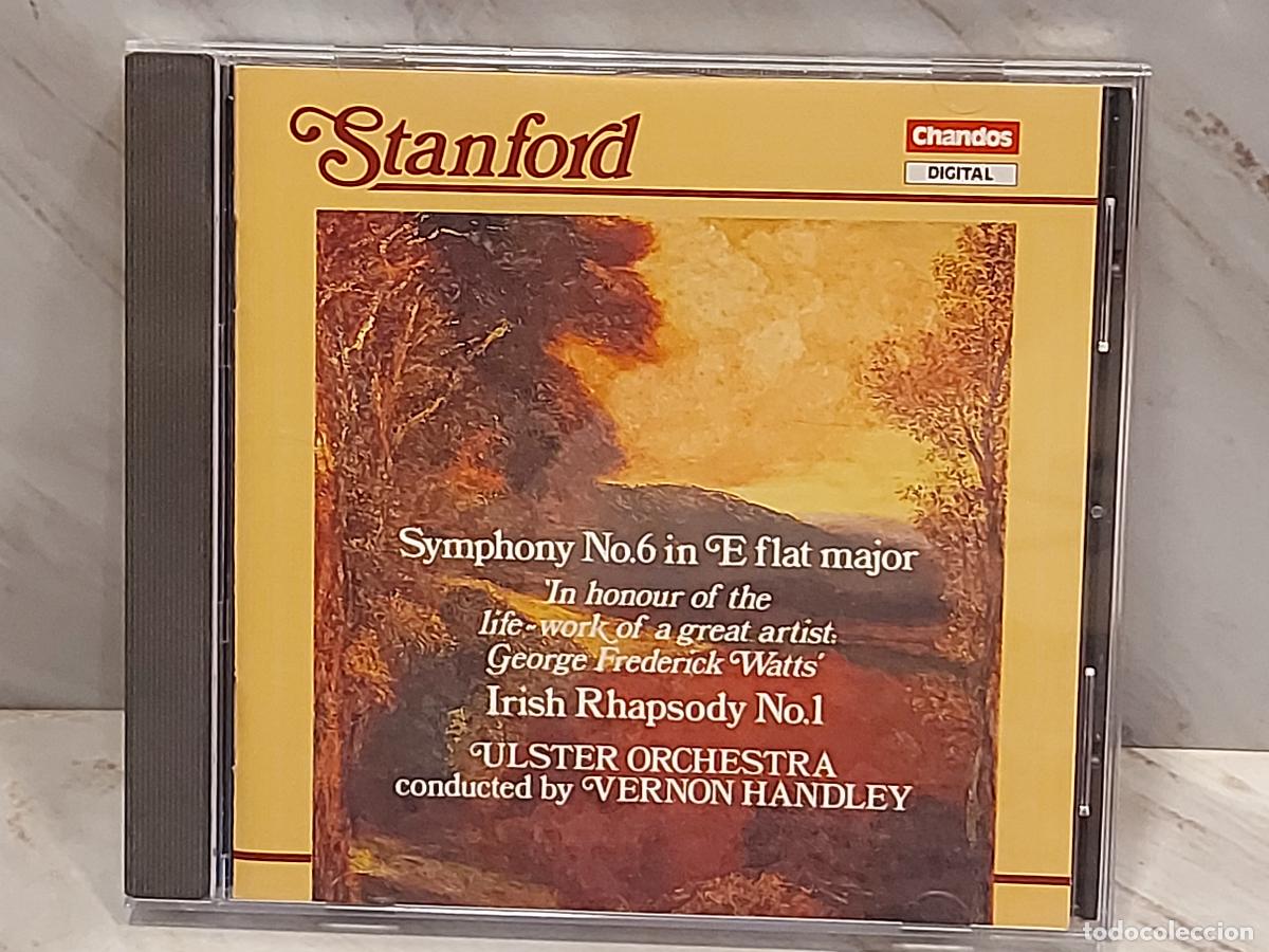 CDs de m&uacute;sica: STANFORD | SINFON&Iacute;A N.&ordm; 6 Y RAPSODIA IRLANDESA N.&ordm; 1 | CD CHANDOS 1988 | VERNON HANDLEY | LUJO