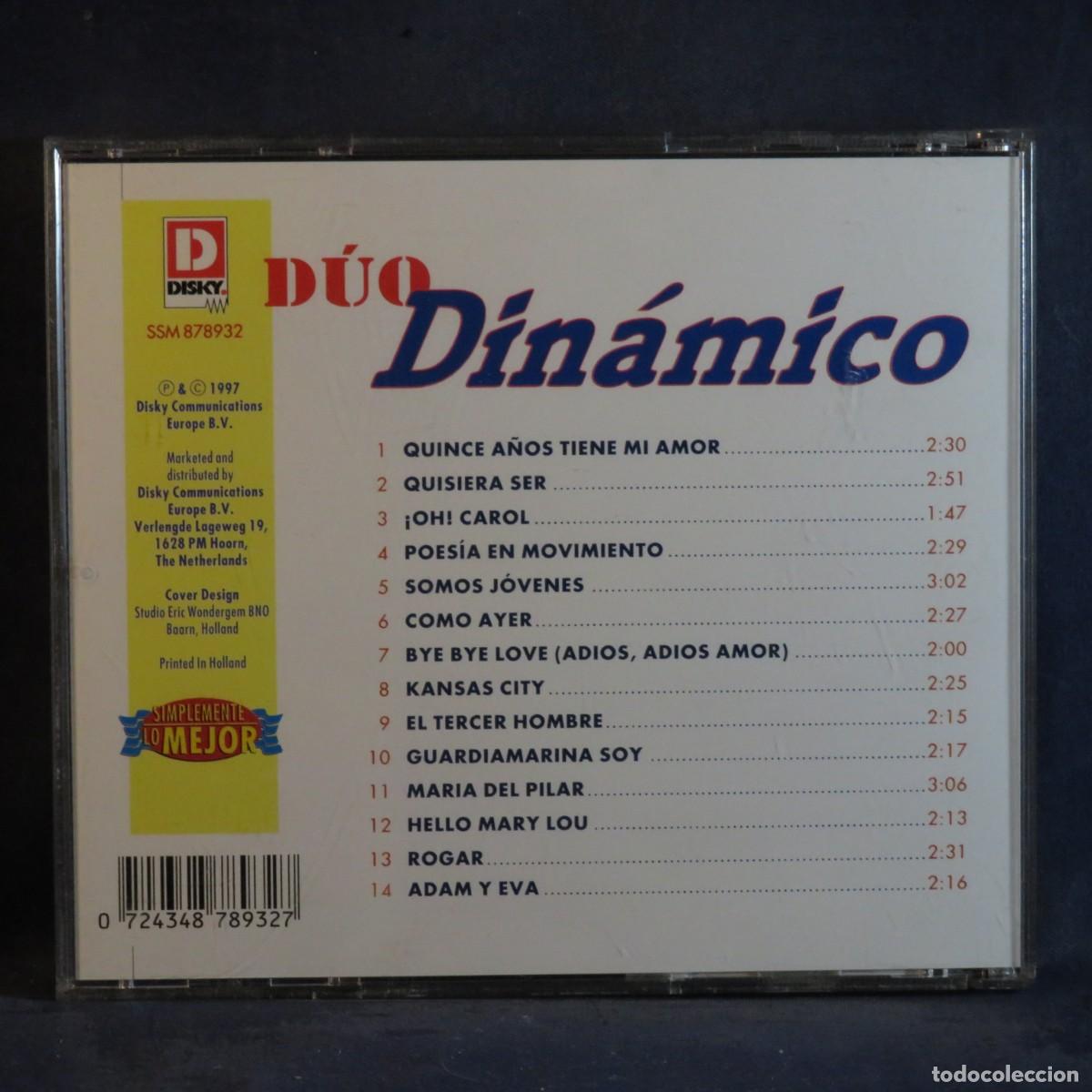 CDs de m&uacute;sica: D&Uacute;O DIN&Aacute;MICO &ndash; D&Uacute;O DIN&Aacute;MICO - CD - Foto 2