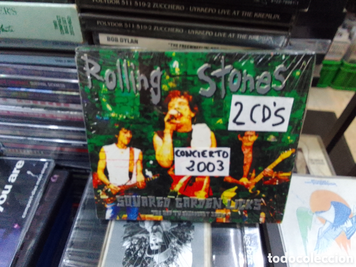 CDs de m&uacute;sica: Rolling stones squared garden licks - Foto 1