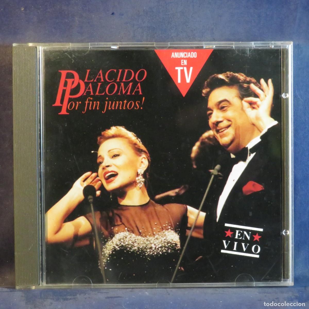 CDs de m&uacute;sica: PLACIDO DOMINGO, PALOMA SAN BASILIO &ndash; POR FIN JUNTOS! IN CONCERT - CD