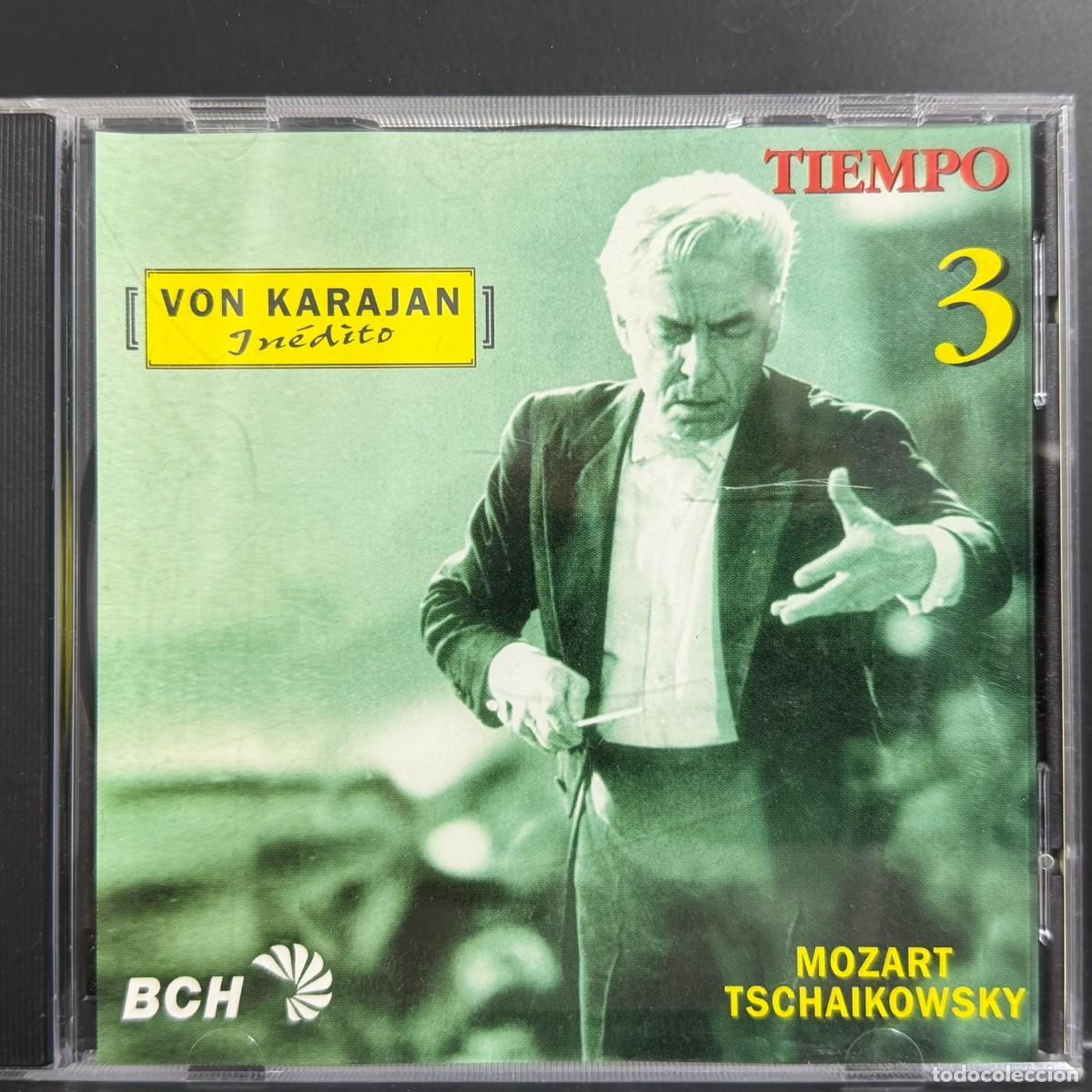 CDs de m&uacute;sica: Von Karajan In&eacute;dito ● Mozart, Tschaikowsky Vol.3 ● [CD, Compilation] 1998 Spain