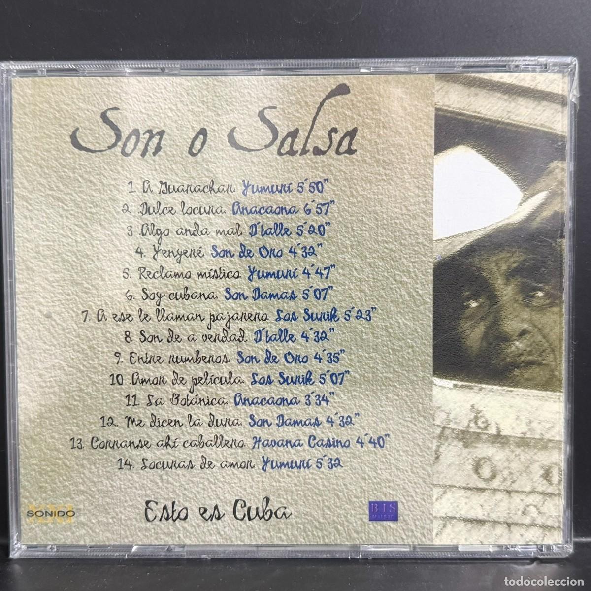 CDs de m&uacute;sica: Various ● Son O Salsa ● [CD, Compilation] 2000 Spain promo - precintado - Foto 3