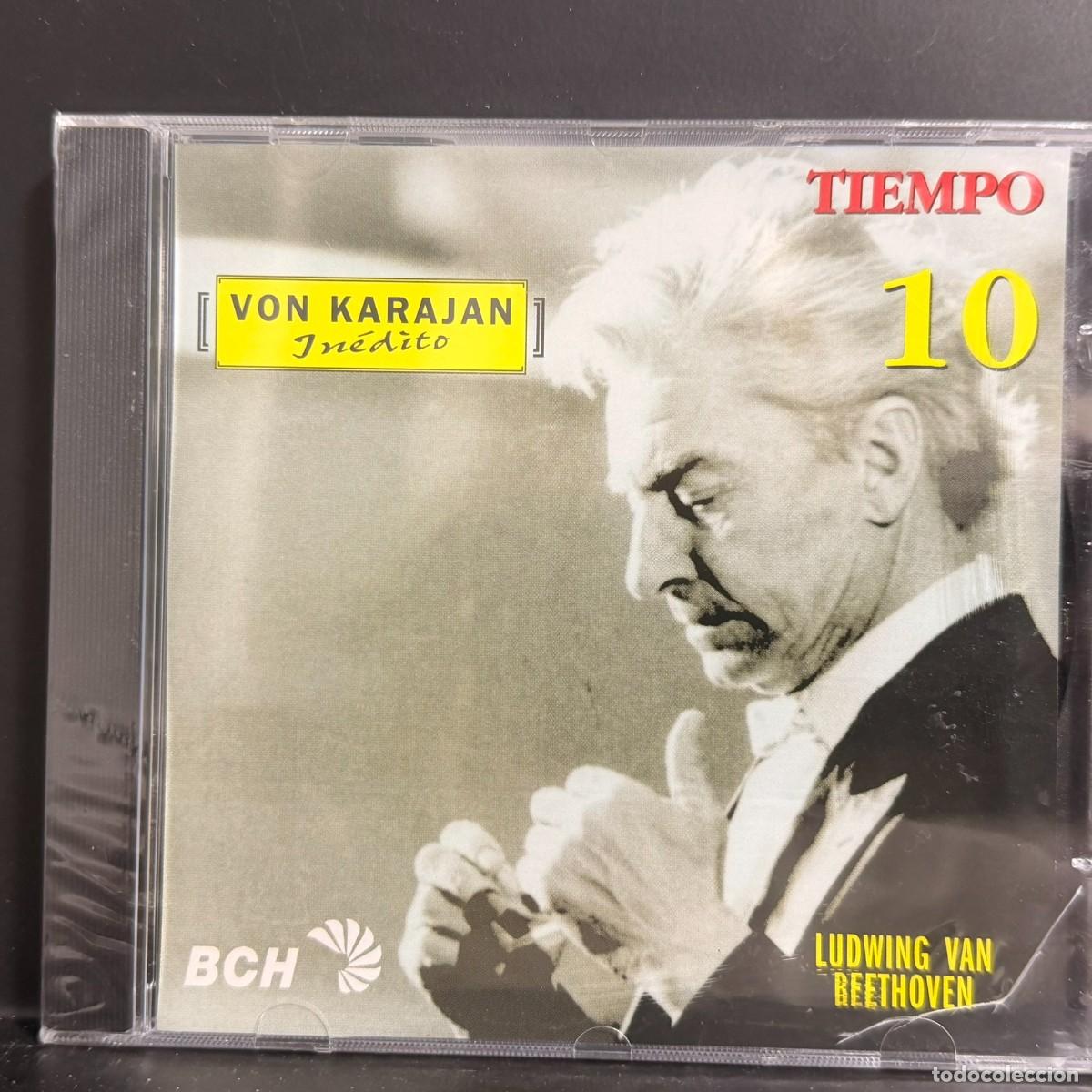 CDs de m&uacute;sica: Von Karajan In&eacute;dito ● Ludwig van Beethoven Vol. 10 ● [CD, Compilation] 1998 precintado