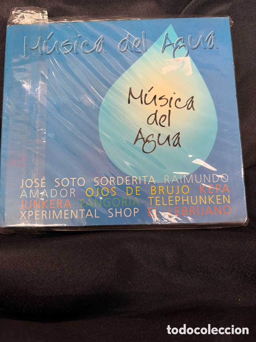 CDs de m&uacute;sica: MUSICA DEL AGUA - SORDERITA + RAIMUNDO AMADOR, OJOS DE BRUJO, KEPA JUNKERA, FANGORIA CD ALBUM