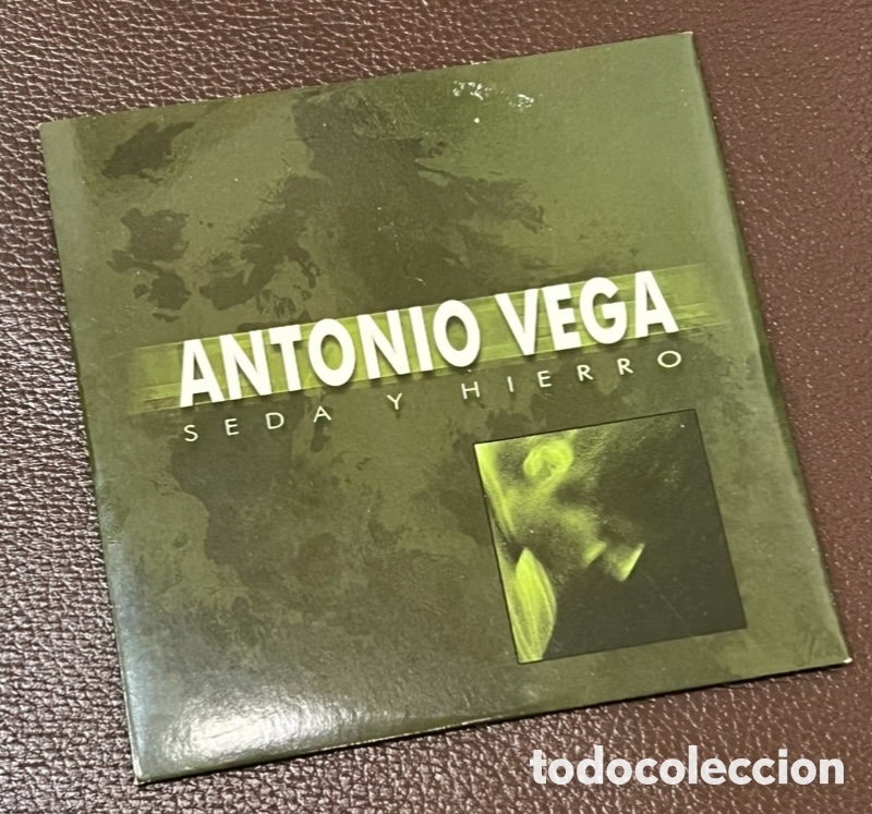 CDs de m&uacute;sica: CD Promocional. Antonio Vega. &ldquo;Seda y Hierro&rdquo;. EMI Odeon. 2001.