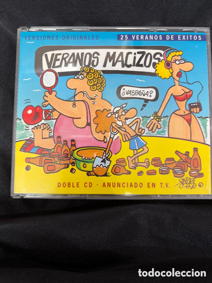 CDs de m&uacute;sica: VERANOS MACIZOS - DIABLOS, RED SAN LUIS, DESMADRE 75, LOS PAYOS, LOS CHICHOS, MARISOL CD DOBLE
